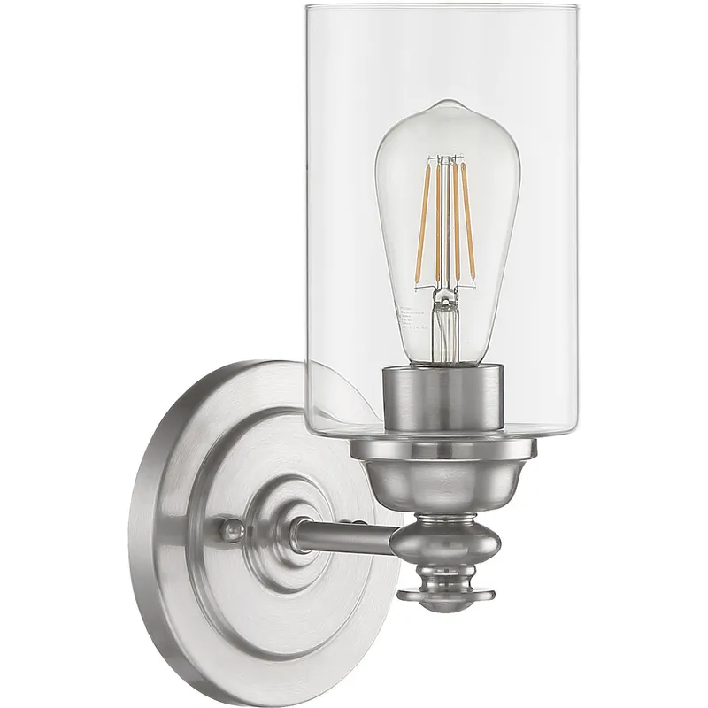 Neighborhood Dardyn 1 Light 6 inch Brushed Polished Nickel Wall Sconce Wall Light