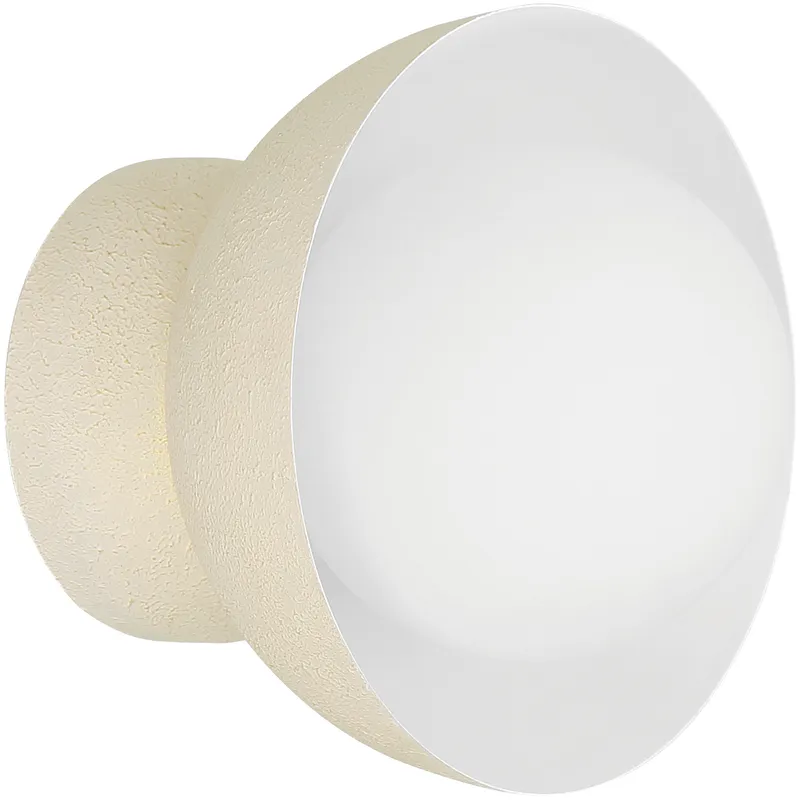 Ventura Dome 1 Light 7.63 inch Cottage White Wall Sconce Wall Light