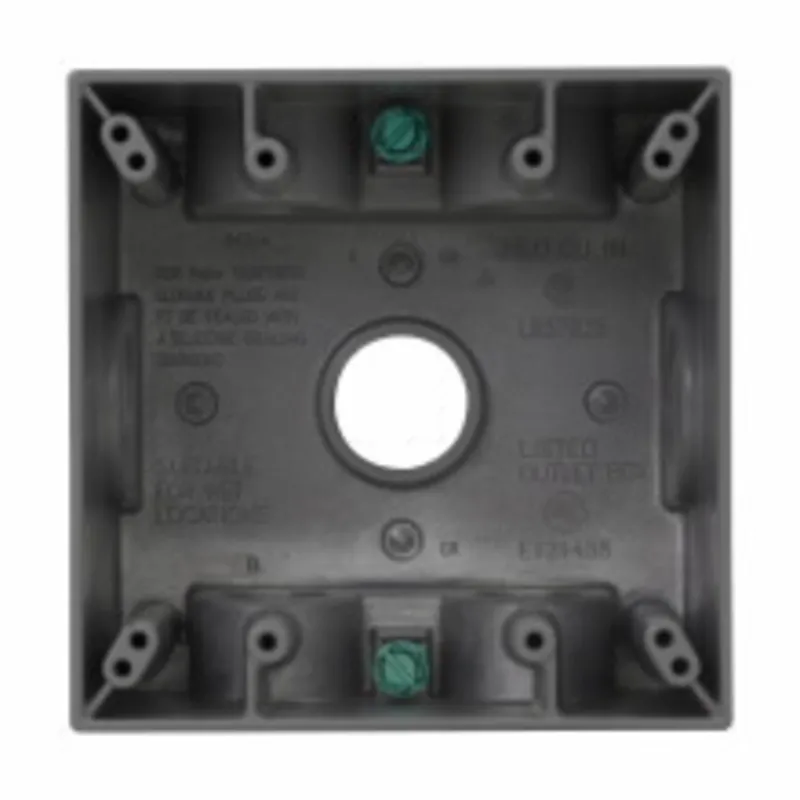 2G WP BOX W/7 1-IN HUB