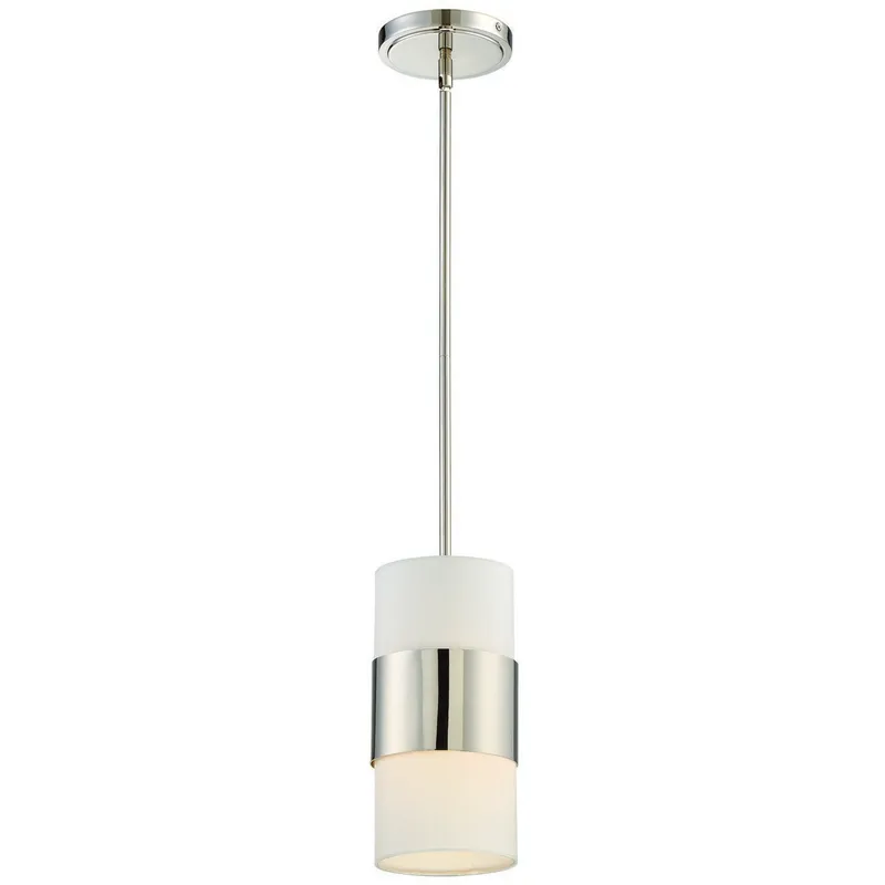 Grayson 1 Light 6 inch Polished Nickel Mini Pendant Ceiling Light