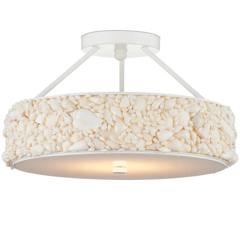 Turbinella Color-Select Semi Flush Ceiling Light — Ceiling Semi Flush