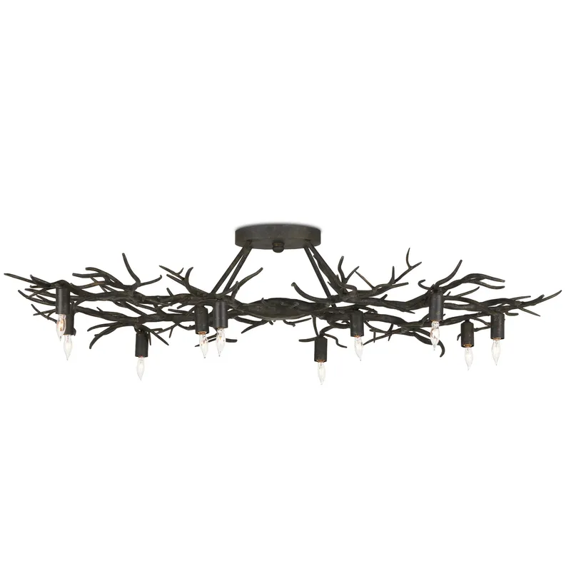 Rainforest Ceiling Light — Ceiling Semi Flush