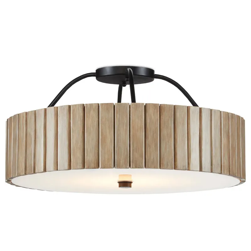 Tetterby Color-Select Semi Flush Ceiling Light — Ceiling Semi Flush