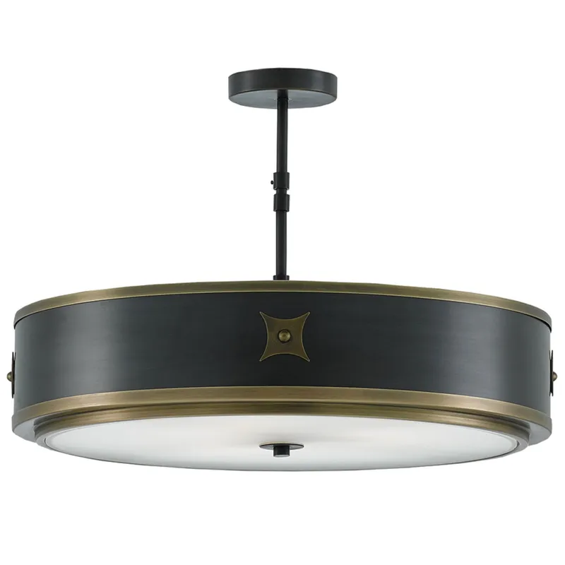 Huntsman Semi Flush Ceiling Light — Ceiling Semi Flush