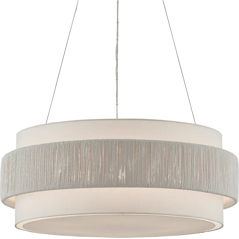 Rousham 6 Light 30 inch Sugar White Chandelier Ceiling Light