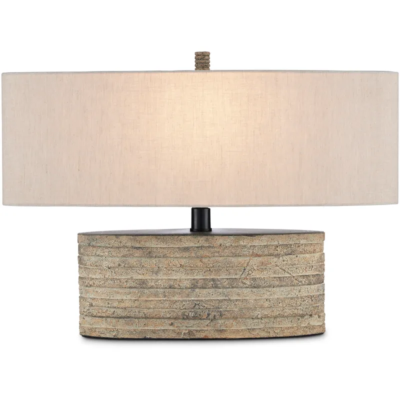 Innkeeper 18.5 inch 100 watt Rustic Gray Table Lamp Portable Light