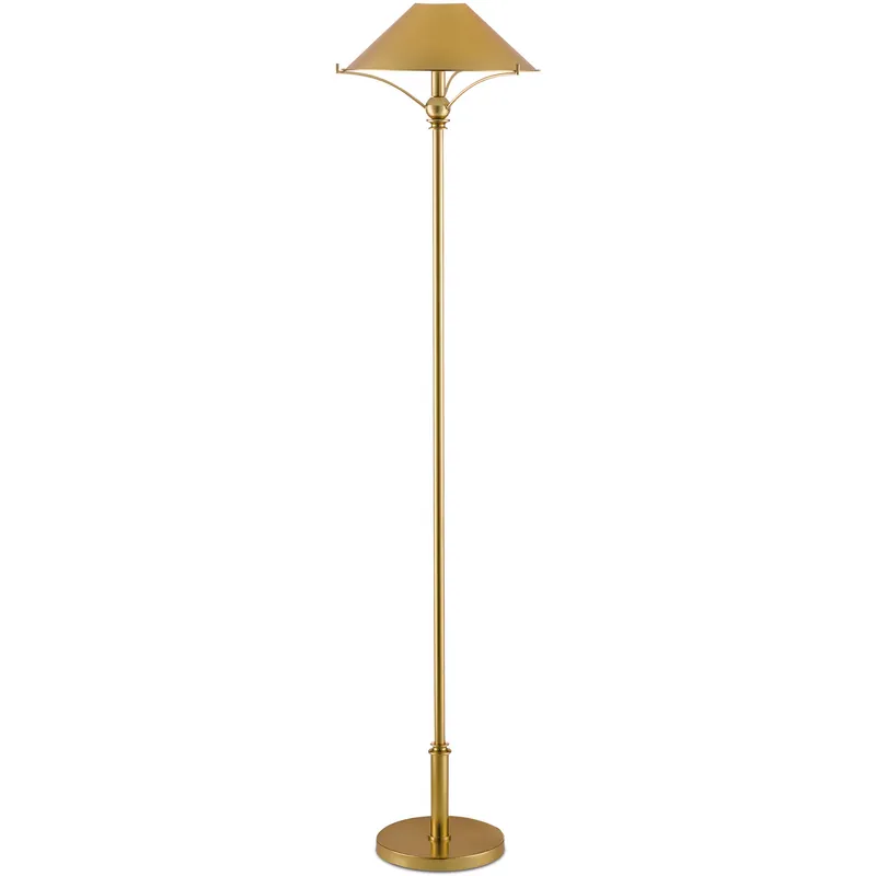 Maarla 58.75 inch 40 watt Polished Brass Table Lamp Portable Light