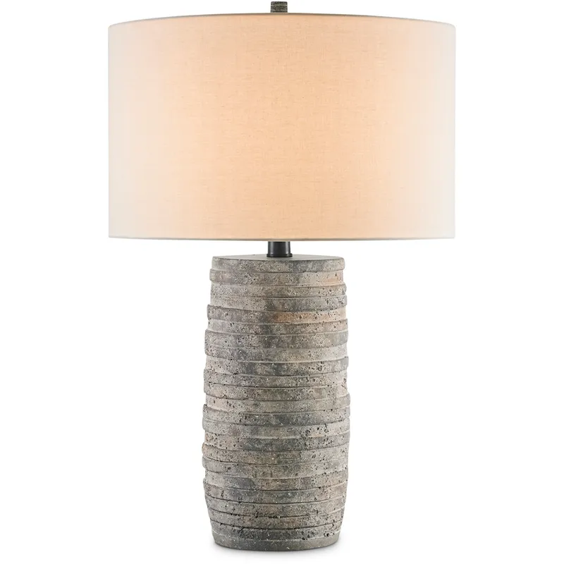 Innkeeper 30 inch 150 watt Rustic Gray Table Lamp Portable Light
