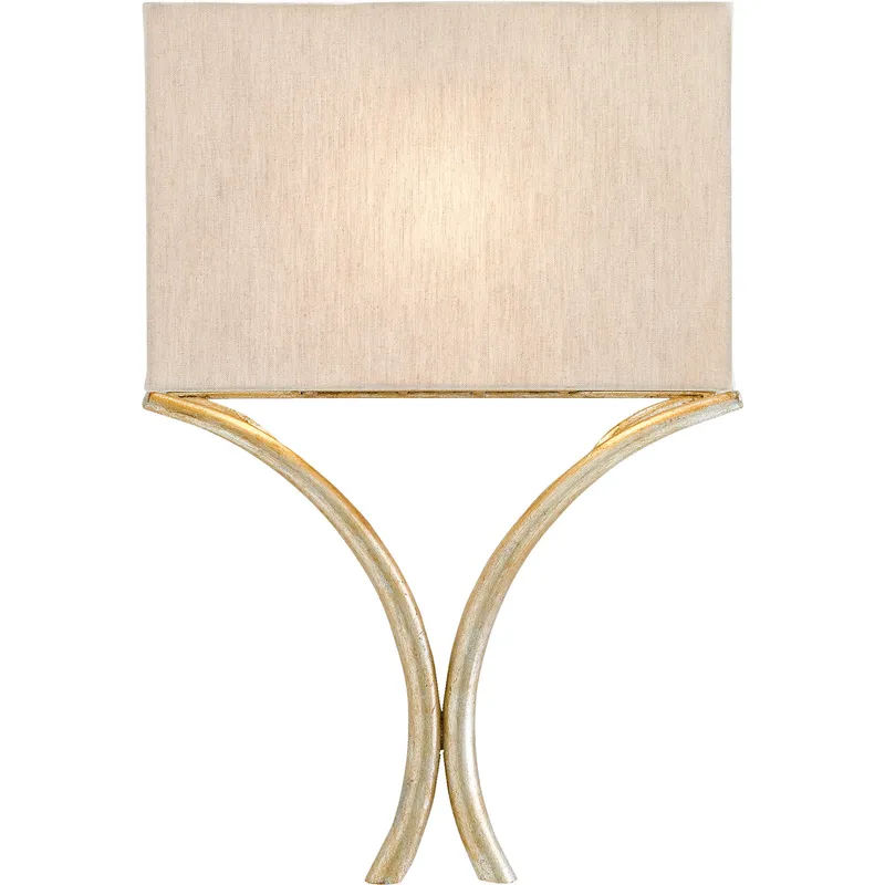 Cornwall 1 Light 12.25 inch Silver Leaf ADA Wall Sconce Wall Light