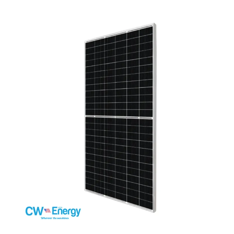 CW Energy 595W Bifacial Solar Panel