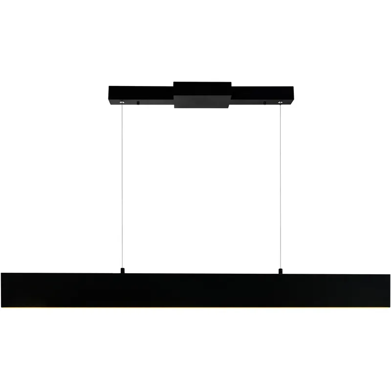 Krista LED 36 inch Satin Black Pool Table Light Ceiling Light