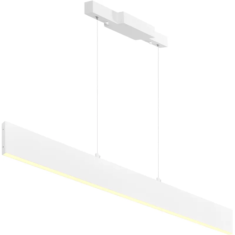 Krista LED 36 inch Satin White Pool Table Light Ceiling Light