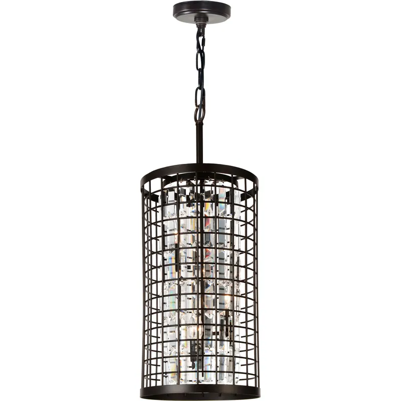 Meghna 4 Light 11 inch Brown Up Chandelier Ceiling Light