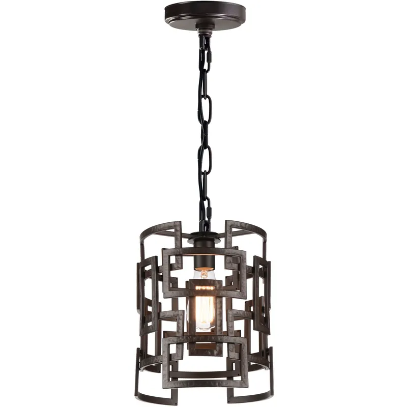 Litani 1 Light 10 inch Brown Down Chandelier Ceiling Light