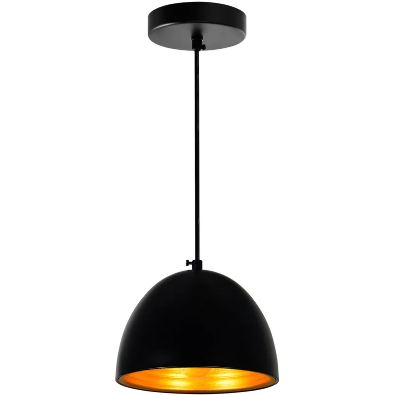 Modest 1 Light 7 inch Black Down Mini Pendant Ceiling Light