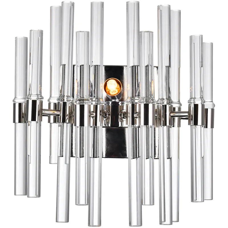 Miroir 1 Light 10 inch Polished Nickel Wall Light