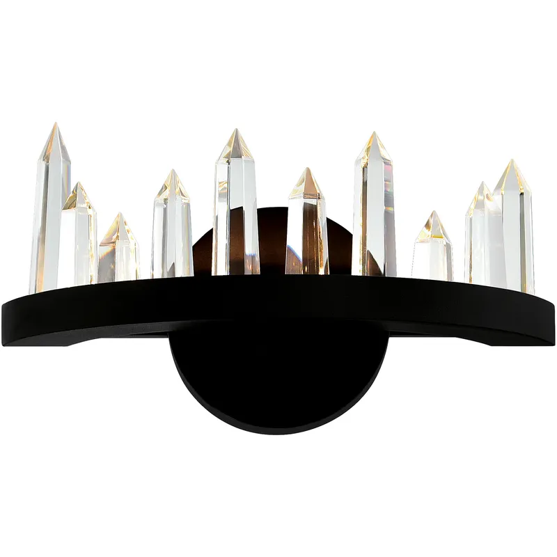 Juliette LED 12 inch Black Wall Light
