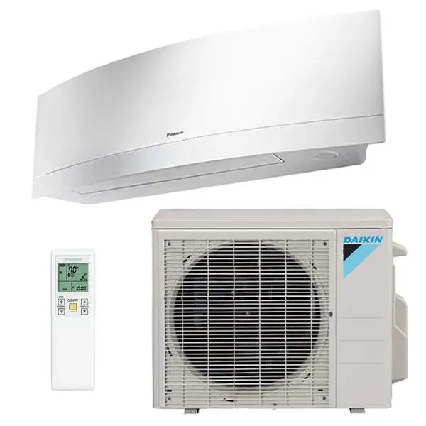 Daikin 18,000 BTU EMURA White Wall Mounted Ductless Mini-Split Heat Pump System - 14.5 SEER - R-410A