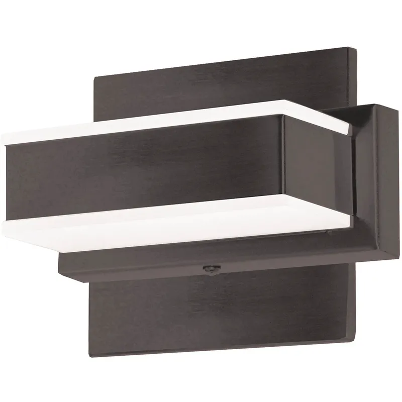 Modern LED 6 inch Matte Black Vanity Light Wall Light