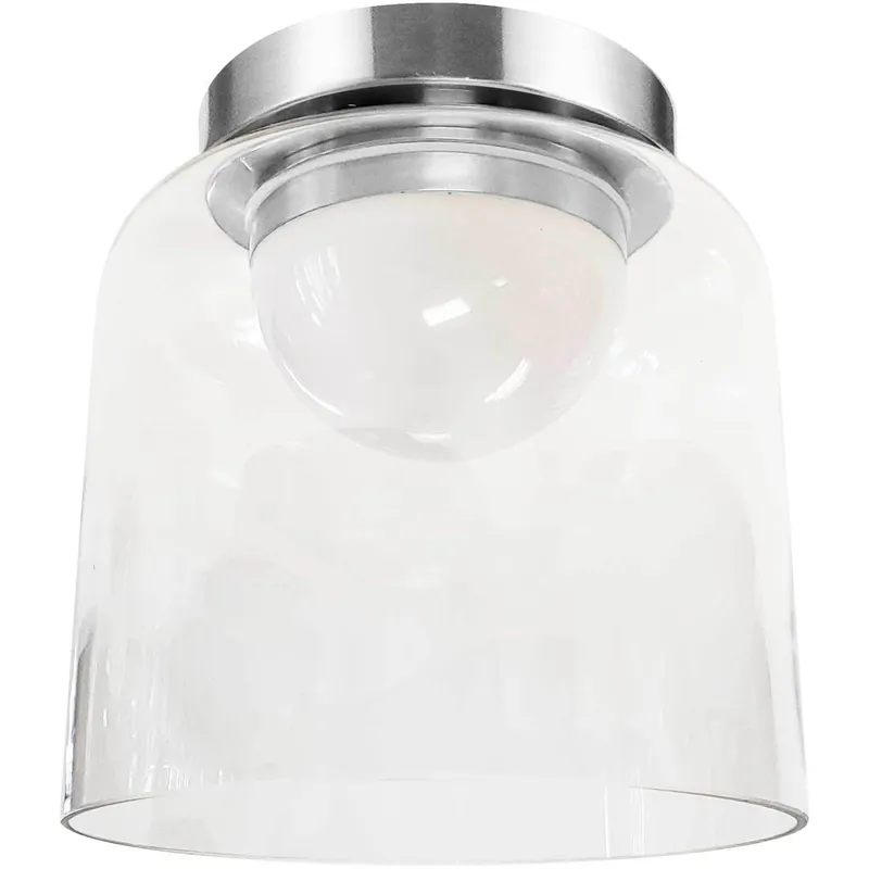 Nadine LED 7 inch Polished Chrome Flush Mount Ceiling Light