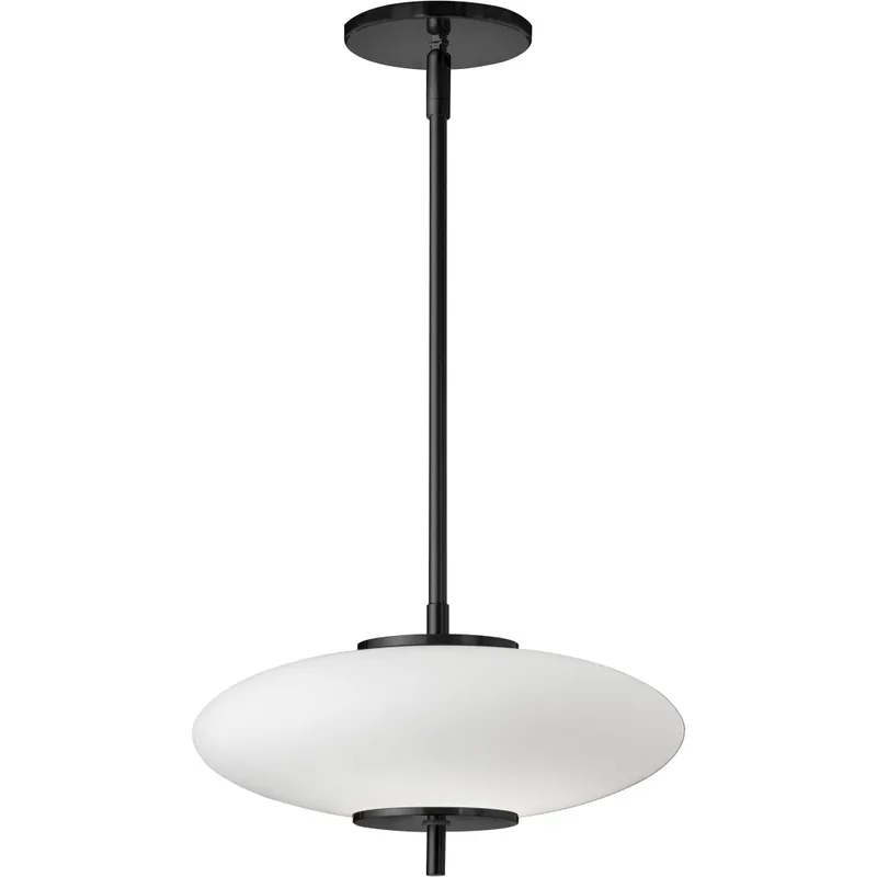 Maddie LED 12 inch Matte Black Pendant Ceiling Light
