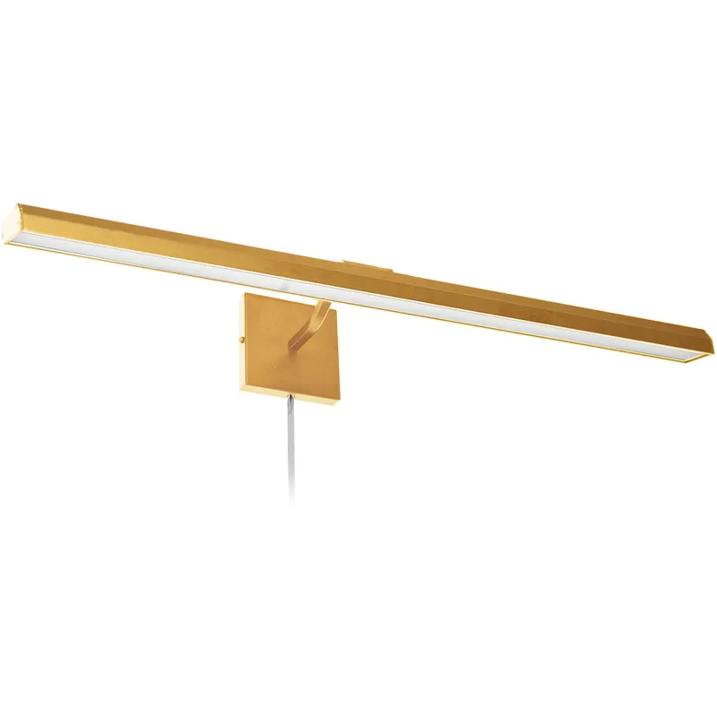 Leonardo 40.00 watt 32 inch Aged Brass Picture Light Wall Light
