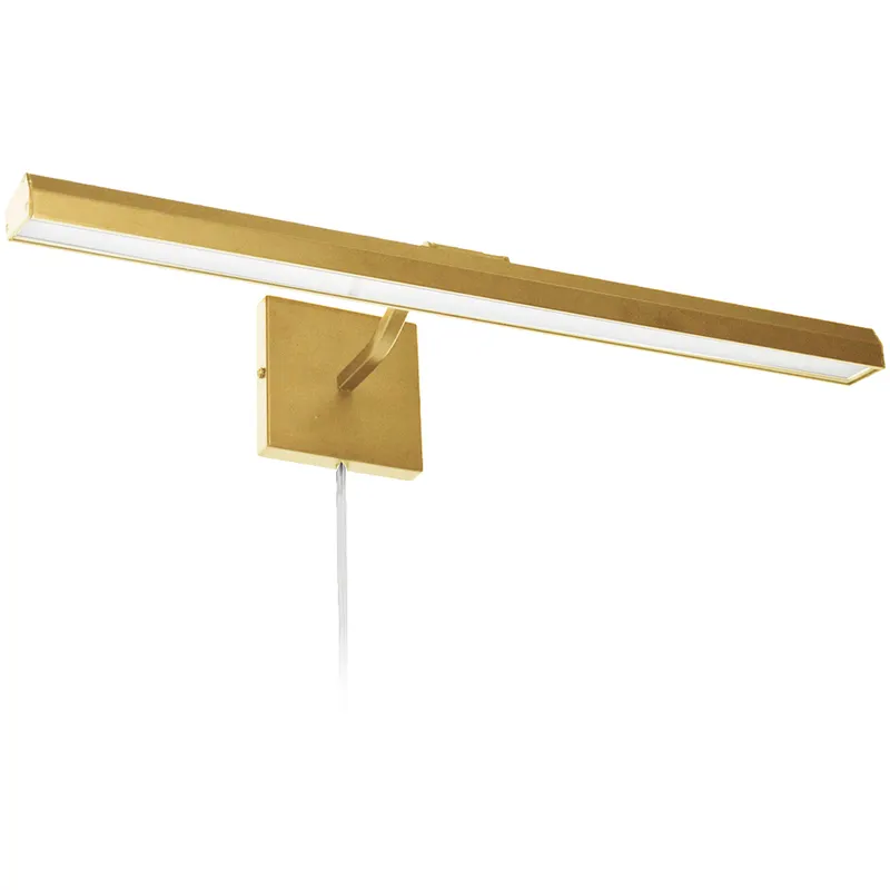 Leonardo 30.00 watt 24 inch Aged Brass Picture Light Wall Light