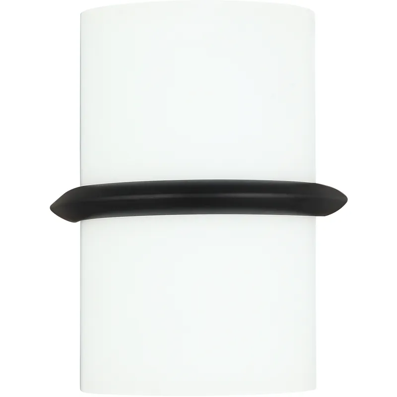 Wallace LED 7 inch Matte Black Decorative Wall Sconce Wall Light