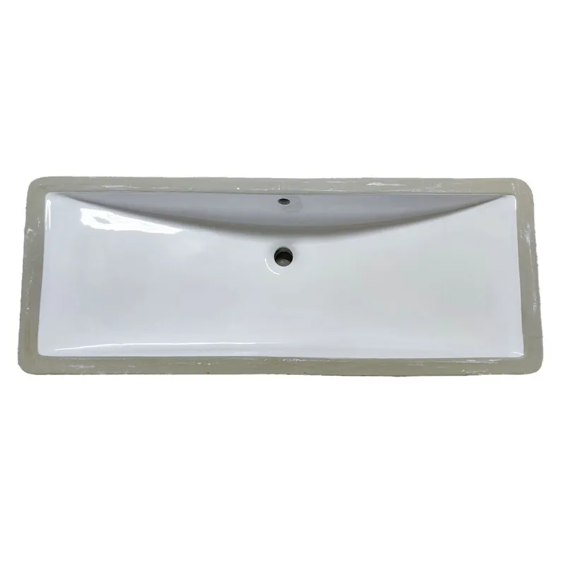 Dakota Plumbing Products US-3814W Undermount Vanity Sink White