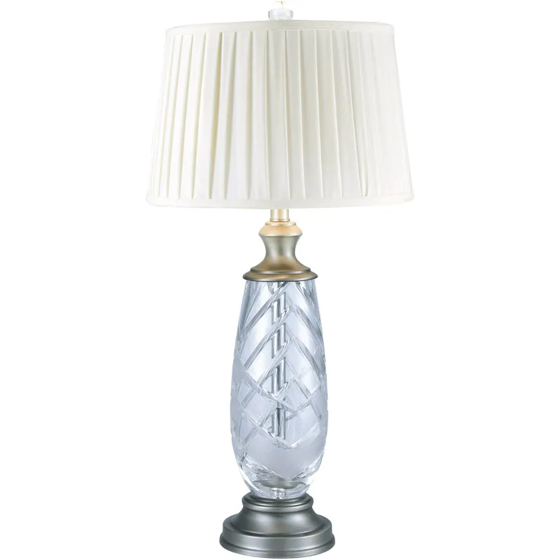 Evelyn 30 inch 150.00 watt Antique Nickel Table Lamp Portable Light