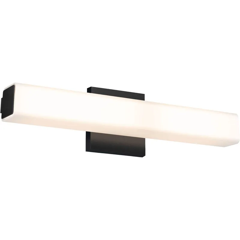 Noble LED 4.25 inch Black Vanity Light Wall Light, Indoor