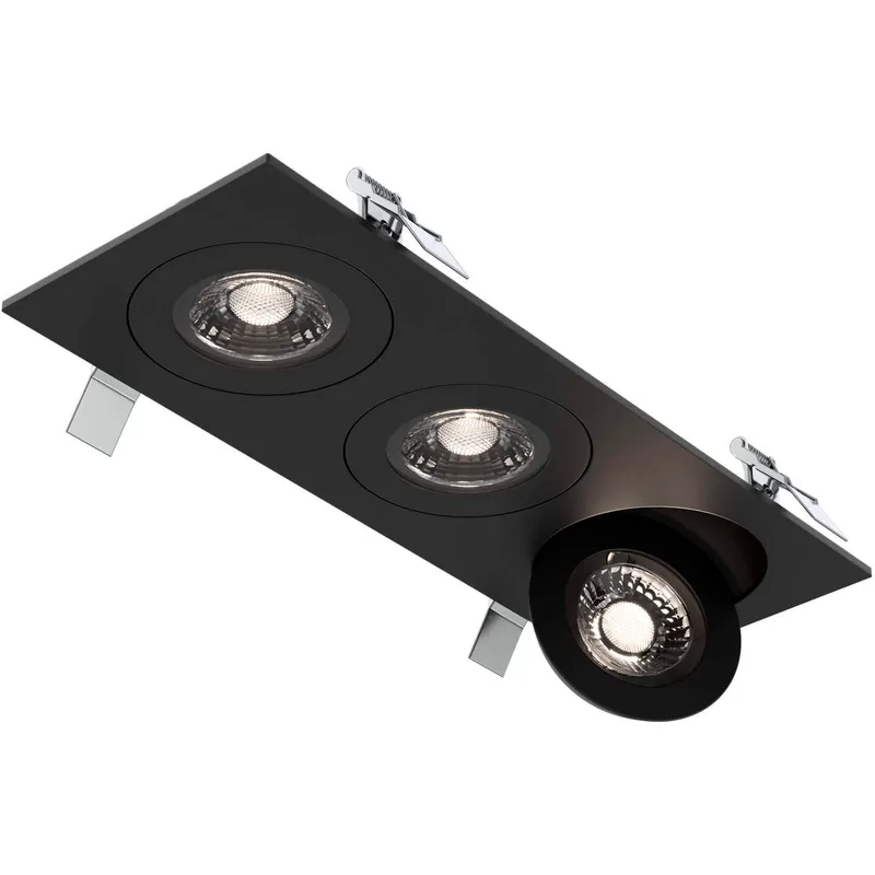 Pivot Black Directional Recessed Light