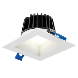 DALS RGR Regressed Square LED Downlight - 6" - 20W - CCT Selectable - 120V - White
