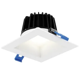DALS RGR Regressed Square LED Downlight - 4" - 15W - CCT Selectable - 120V - White