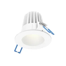 DALS RGR Regressed Round LED Downlight - 2" - 8W - CCT Selectable - 120V - White