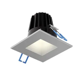 DALS RGR Regressed Square LED Downlight - 2" - 8W - CCT Selectable - 120V - Satin Nickel