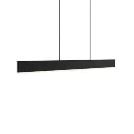 DALS Beam Linear LED Pendant - 72" - 55W - 3000K - 120-277V - Black