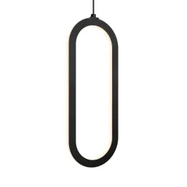 DALS Atom LED Pendant Light - 24W - CCT Selectable - 120V - Black
