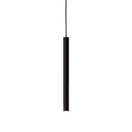 DALS Nova LED Cylindrical Pendant - 18" - 9W - CCT Selectable - 120V - Black