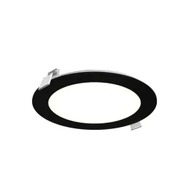 DALS Excel LED Panel Light - 6" Round - 14W - CCT Selectable - 120V - Black