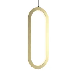 DALS Atom LED Pendant Light - 24W - CCT Selectable - 120V - Gold