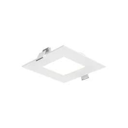 DALS Excel LED Panel Light - 4" Square - 11W - CCT Selectable - 120V - White
