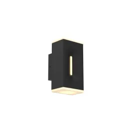 DALS Profile Small LED Outdoor Wall Light - CCT Selectable - 120V - Black