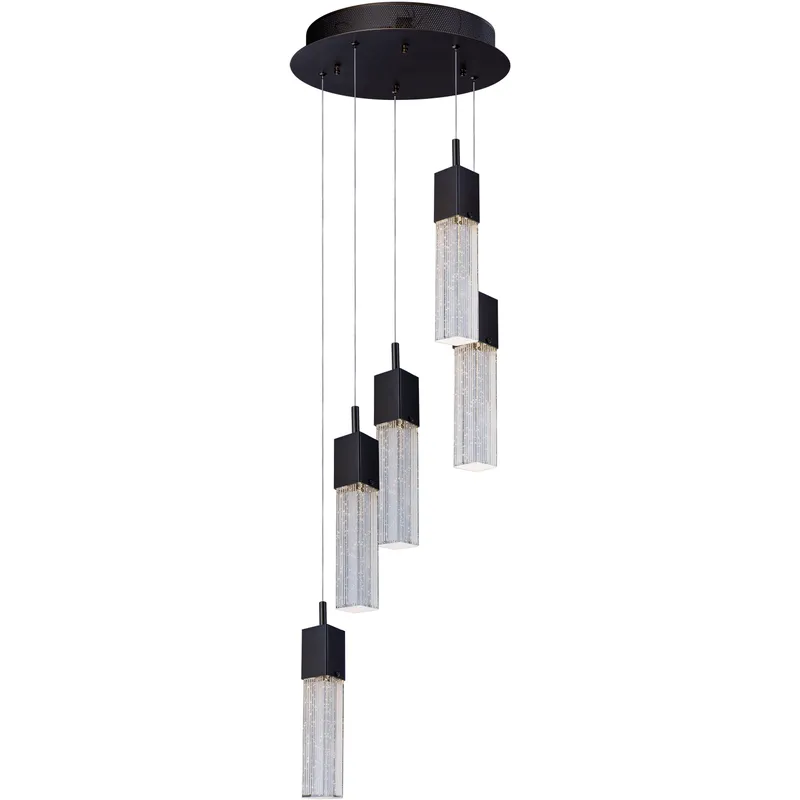 Lansdale LED 13.75 inch Bronze Multi-Light Pendant Ceiling Light