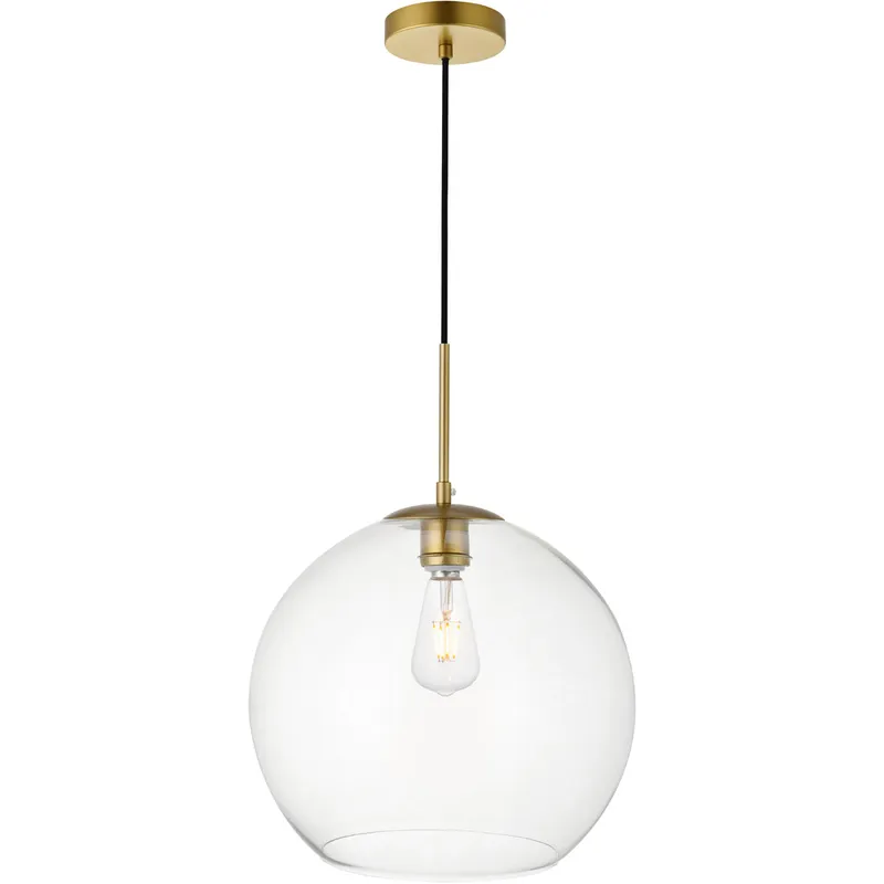 Huntington 1 Light 13.8 inch Brass Pendant Ceiling Light