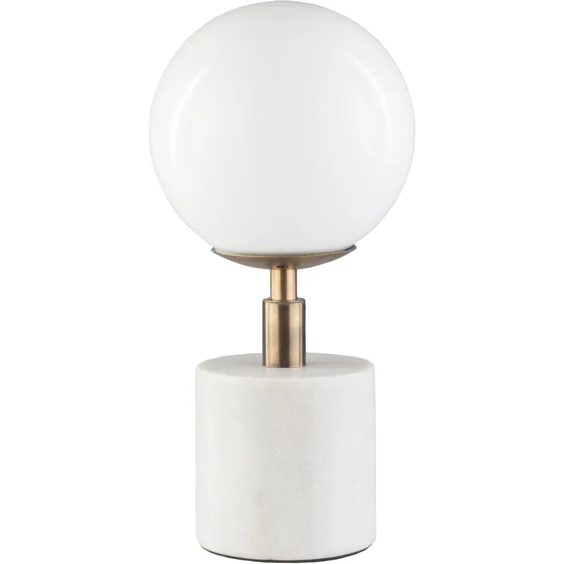 Ernest 12.5 inch 25 watt Brass Table Lamp Portable Light