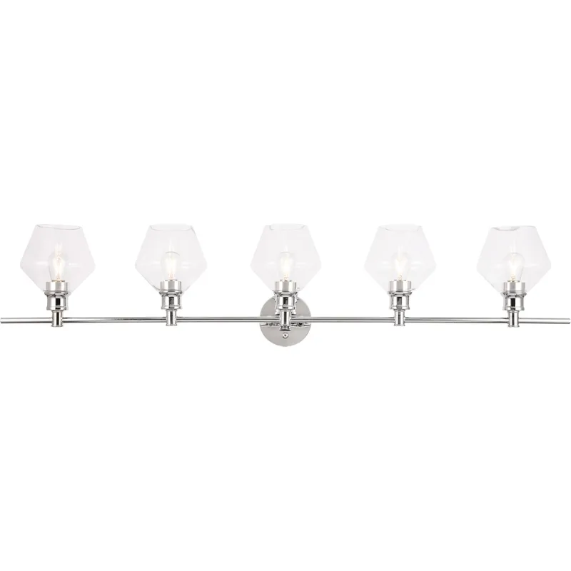 Rochester 5 Light 47 inch Chrome Wall sconce Wall Light