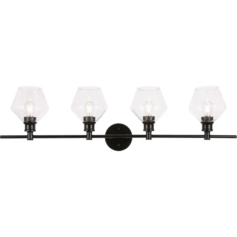Rochester 4 Light 37.6 inch Black Wall sconce Wall Light