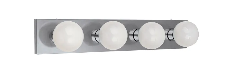 Designers Fountain Basic 4 Light Vanity Strip in Chrome 604-CH
