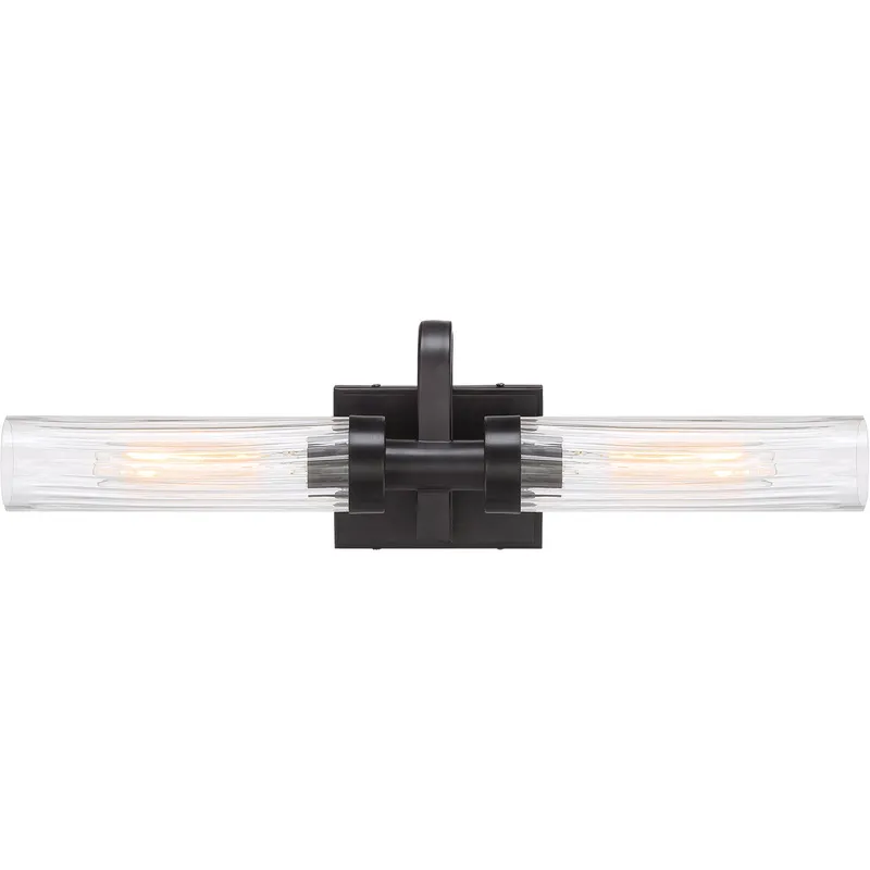 Braden 2 Light 24 inch Iron Graphite Bath Bar Wall Light